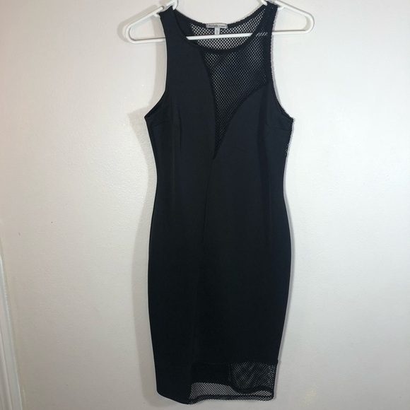 Charlotte Russe Medium black mesh panel bodycon - Picture 5 of 6
